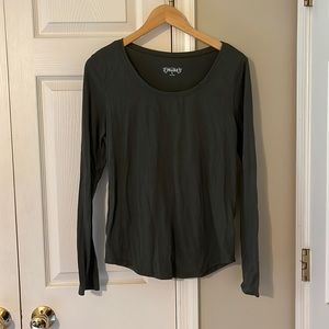 Size XL Dark Olive Green Mudd Long Sleeved Shirt